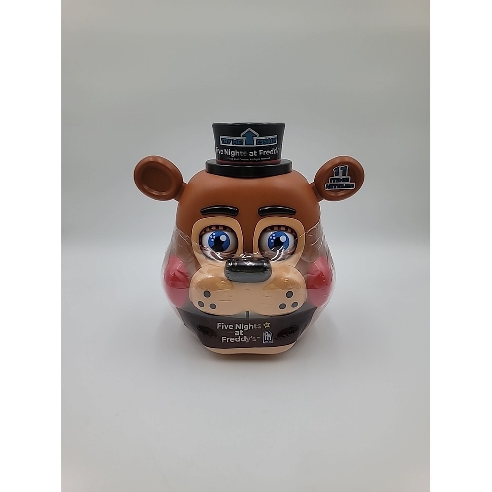 Five Nights at Freddy's Toy Freddy Collector Bundle Animated Head Exclusive FNAF